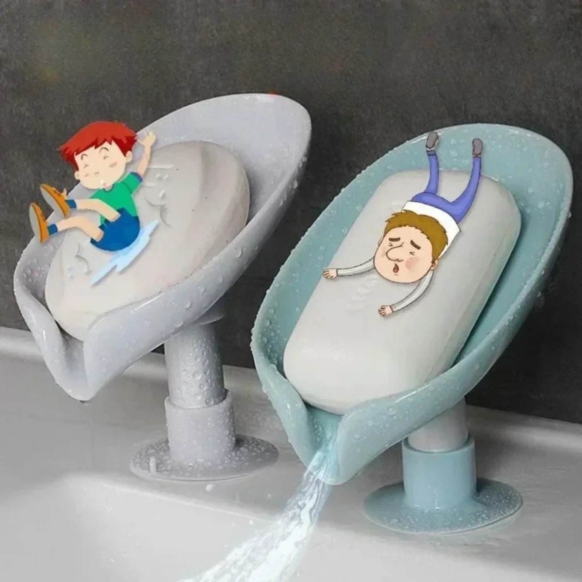 水切り石鹸ホルダー吸盤トレイ乾燥ラック葉っぱ型石鹸箱シャワー - Soap Making Tray のレビューと価格