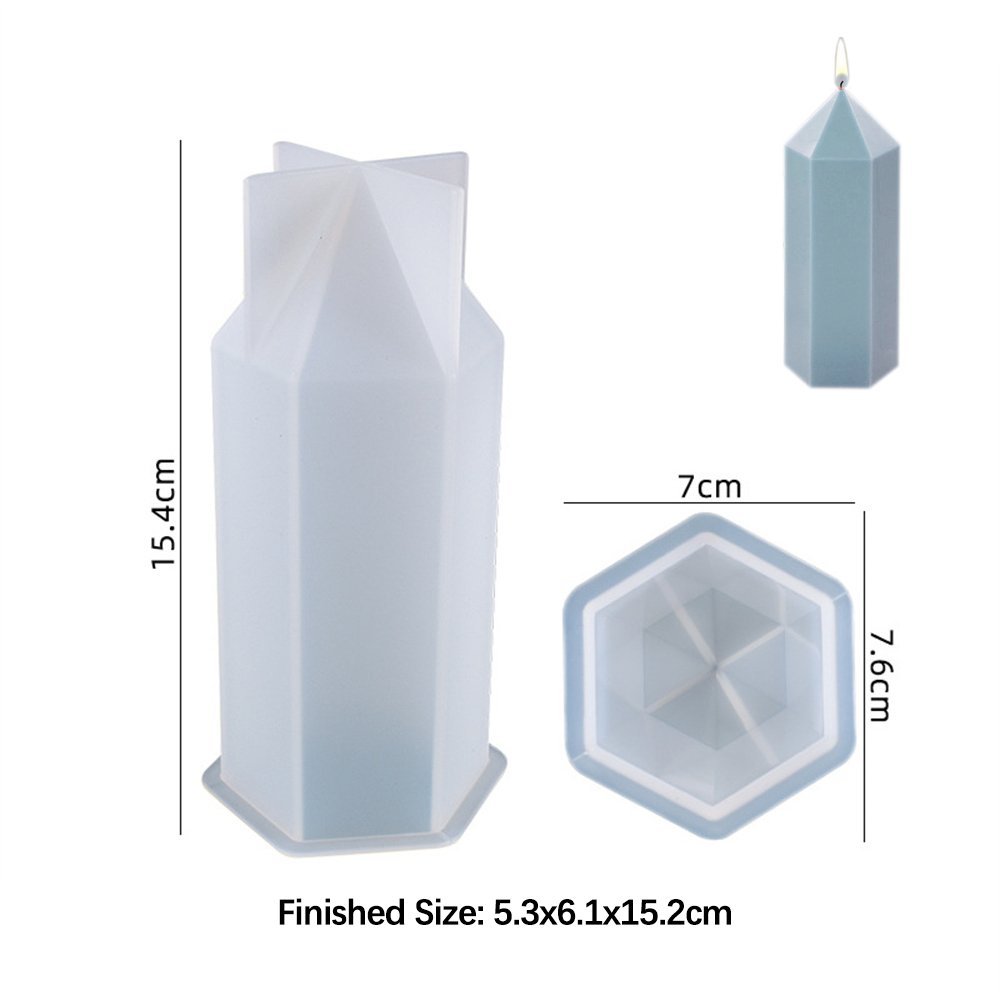 六角形のシリコンキャンドルモールド,樹脂石鹸型,日曜大工,キ - Soap Making Kit For Beginners のレビューと価格