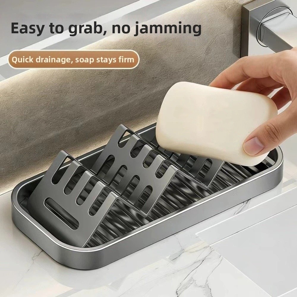 防水W型ソープラック省スペース取り外し可能なトレイキッチン収 - Soap Making Tray のレビューと価格