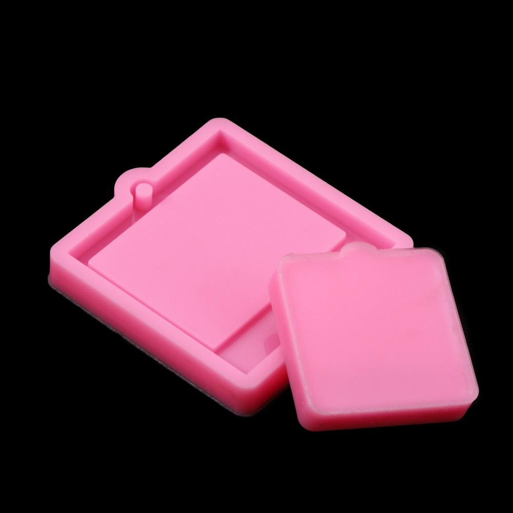 フォトフレームエポキシ樹脂キーホルダー型猫犬タグペンダントシ - Soap Making Tray のレビューと価格