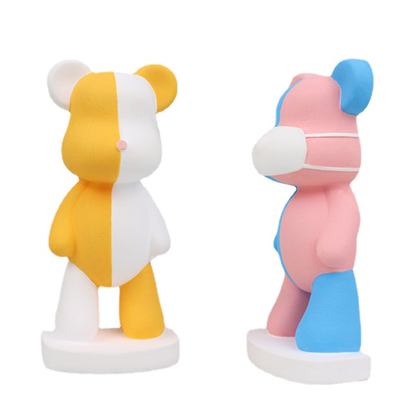3D漫画クマシリコンキャンドル型、かわいいマスクベア、石鹸、 - Soap Making Kit For Beginners のレビューと価格