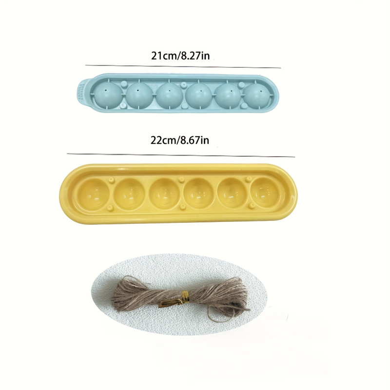 丸いブドウの房の形をしたシリコンモールド、ロープ付きDIY手 - Soap Making Base のレビューと価格