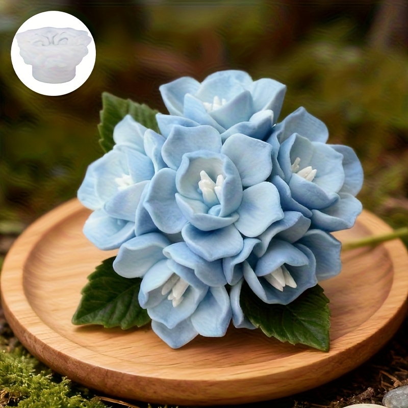 1つのアジサイの花型シリコンモールド、キャンドル、石鹸、樹脂 - Soap Making Tray のレビューと価格