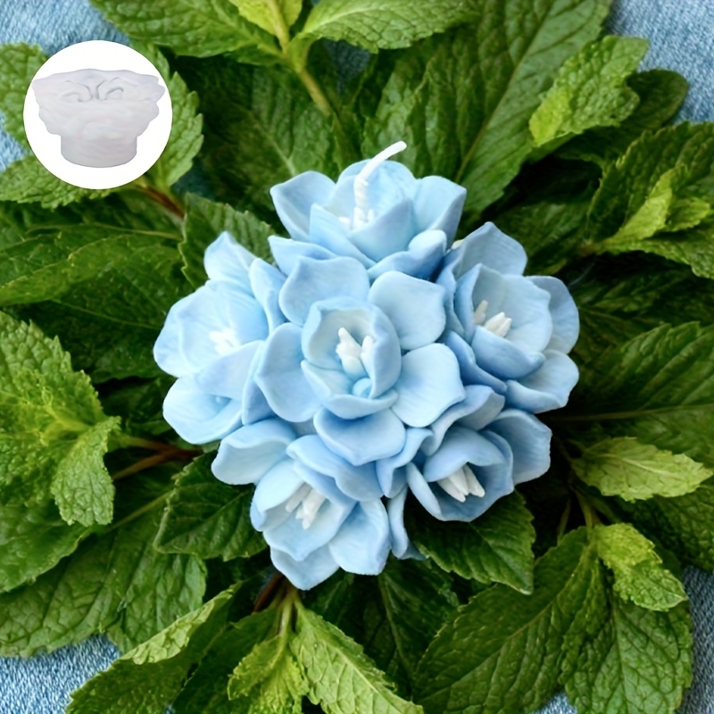 1つのアジサイの花型シリコンモールド、キャンドル、石鹸、樹脂 - Soap Making Tray のレビューと価格