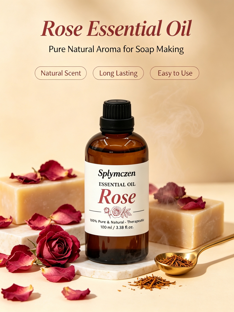 スプリムツェン 100ml ローズフレグランスオイル。天然香 - Soap Making Fragrance Oil のレビューと価格