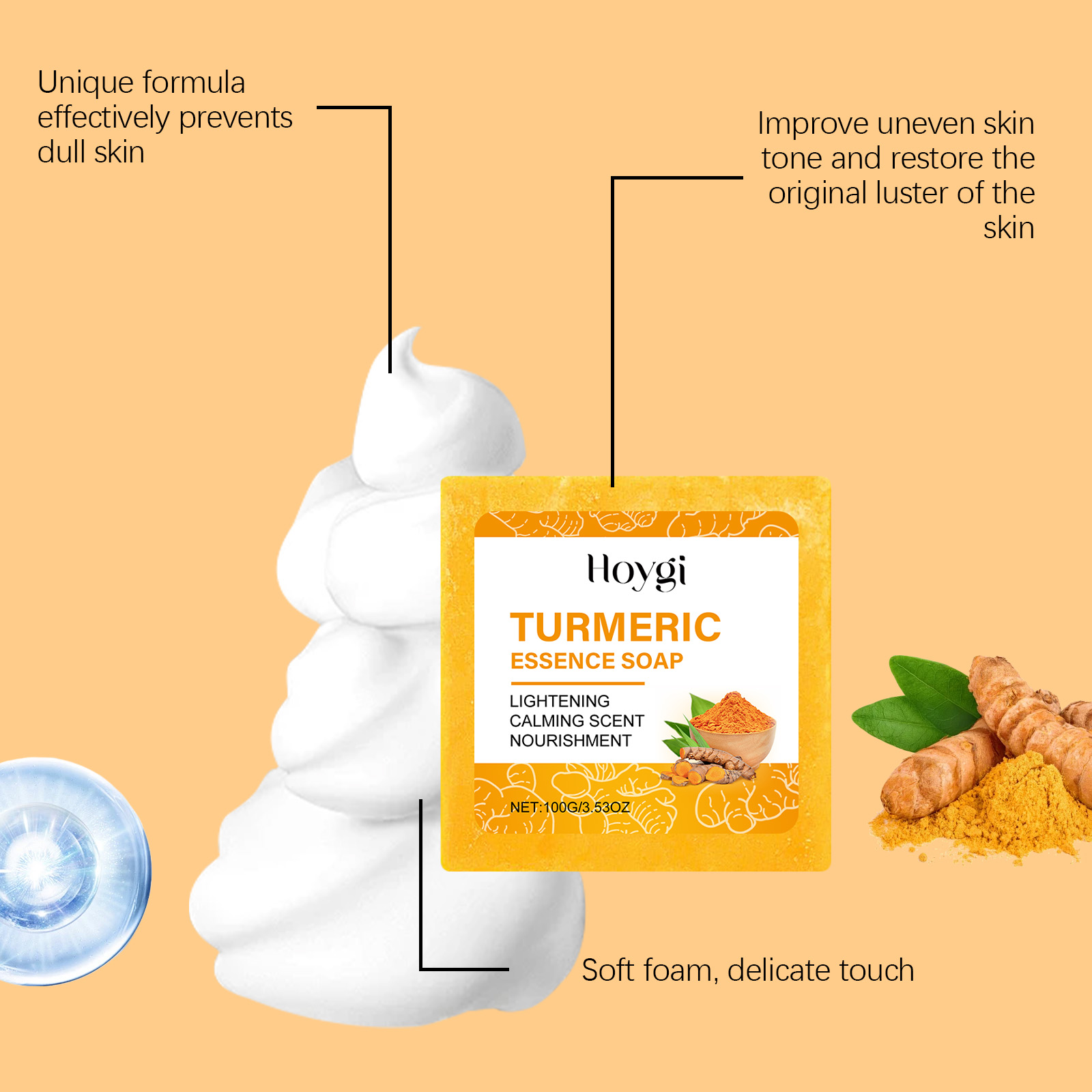 ターメリックスキンケアセットボディソープ抗ニキビダークスポッ - Soap Making Fragrance Oil のレビューと価格