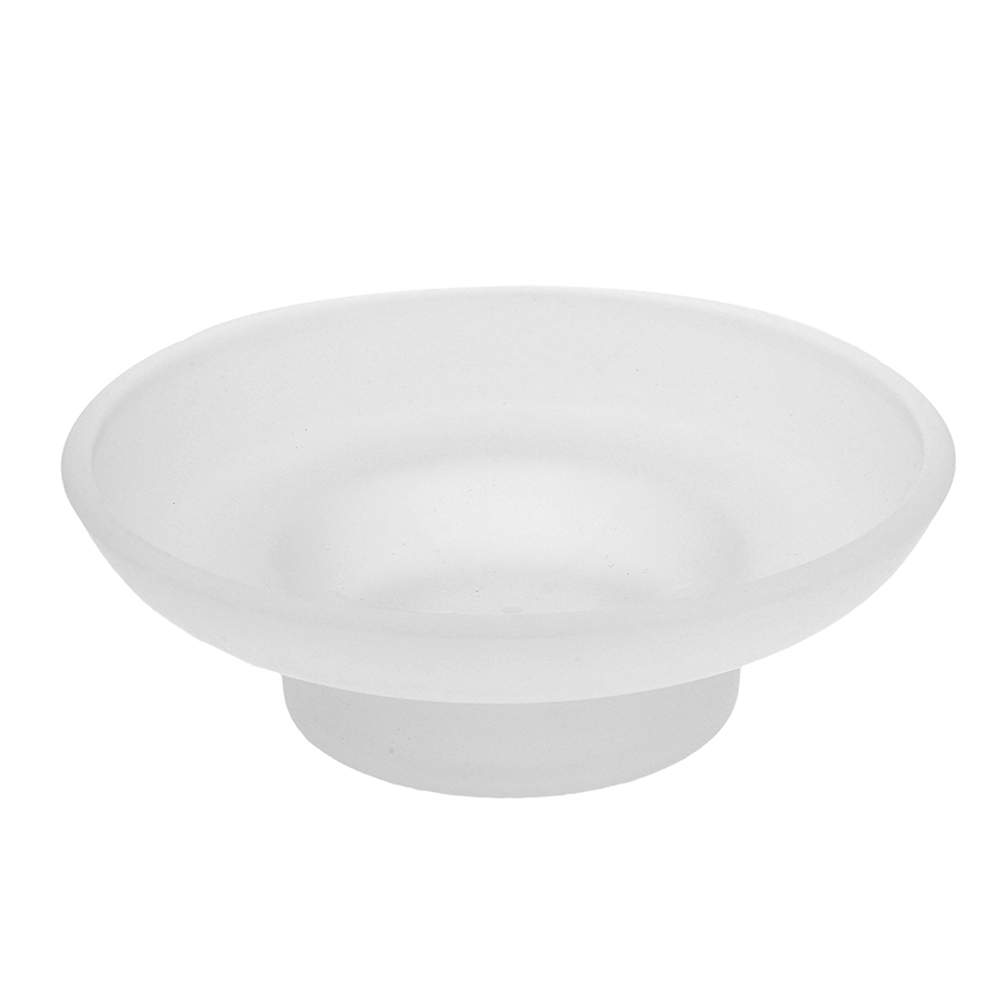 すりガラスソープディッシュラウンドクリア浴室交換用ソープホル - Soap Making Tray のレビューと価格
