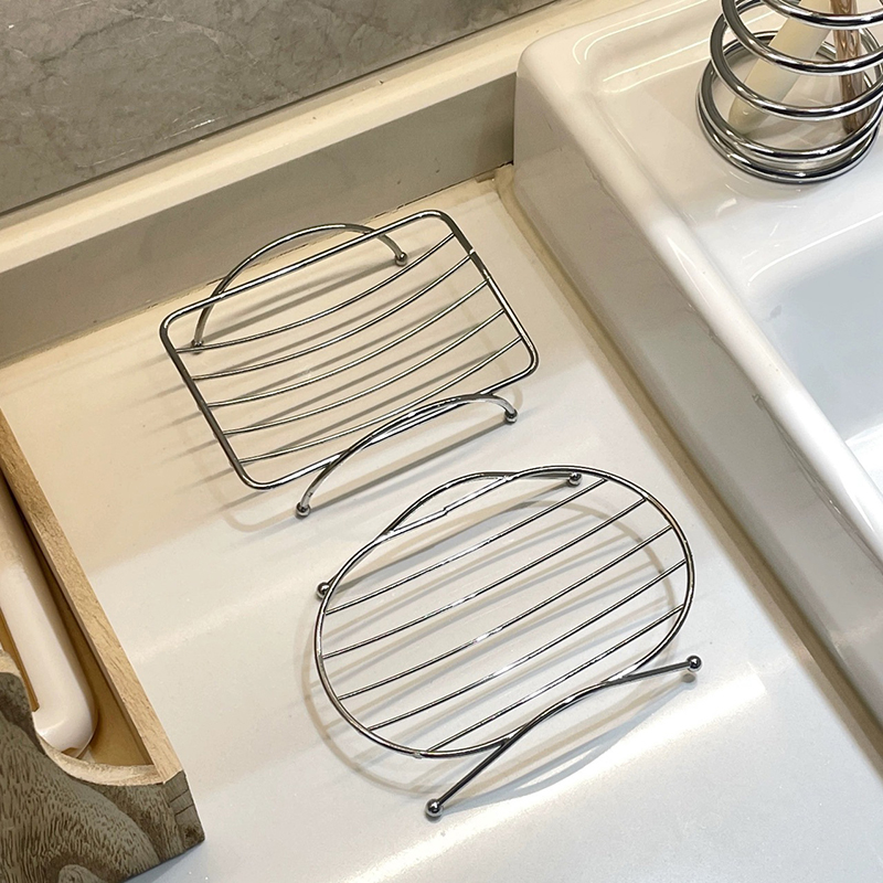 ステンレス鋼の石鹸皿防錆セーバーバスケット浴室トイレシャワー - Soap Making Tray のレビューと価格