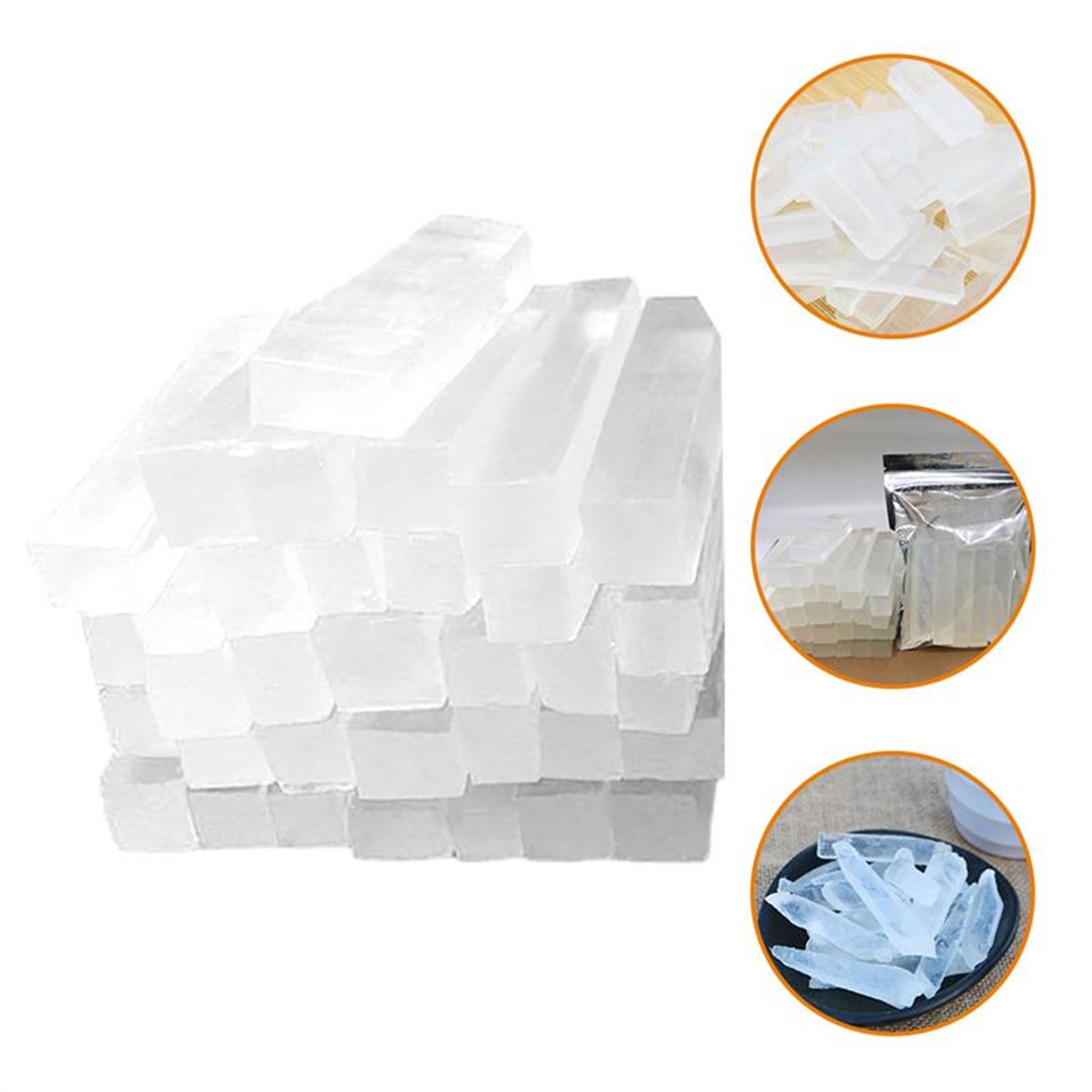 250g入り透明グリセリンハンドソープベース、オーガニックハ - Soap Making Base のレビューと価格