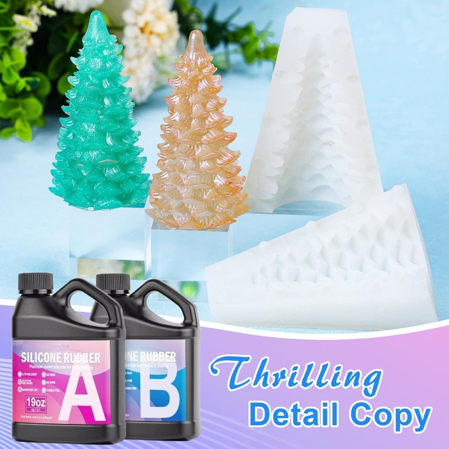 シリコンモールド作成キット、38.8オンス 15A弾性液体シ - Soap Making Kit For Beginners のレビューと価格